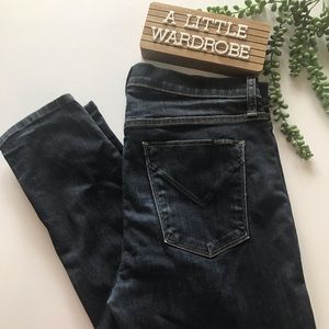 Hudson Nico Super Skinny Midrise Dark Wash Jeans
